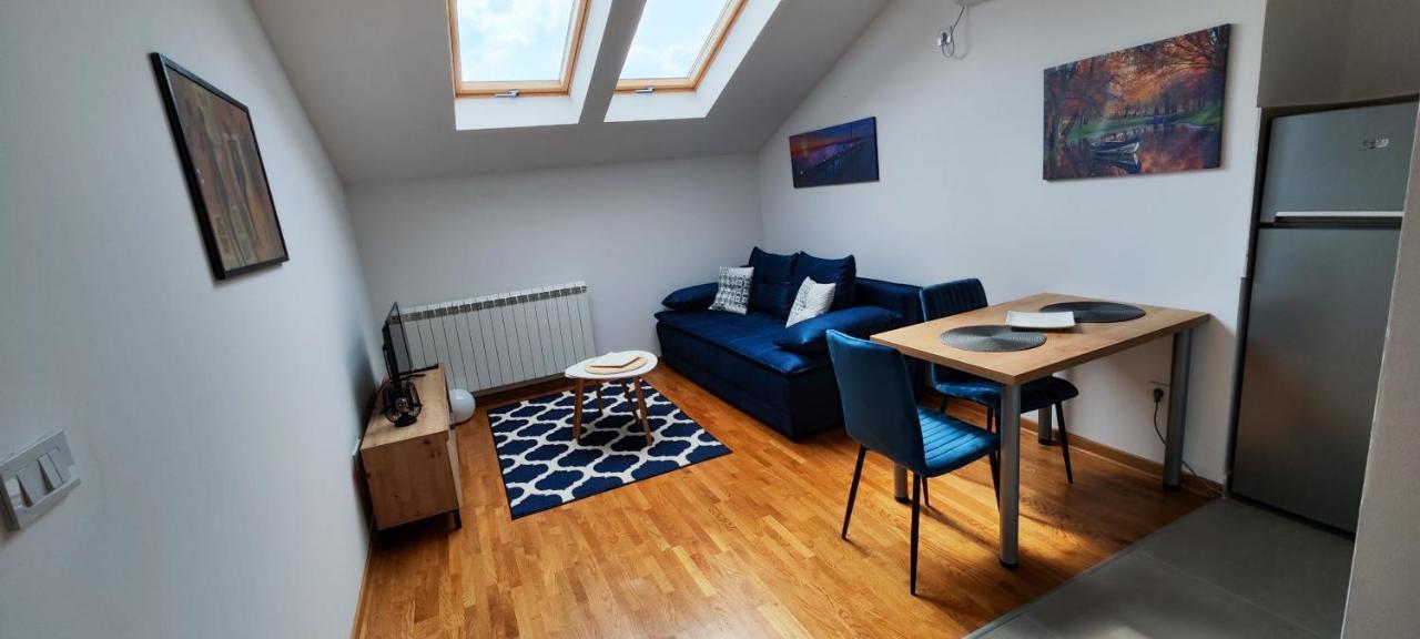 Zvezdara Blue Star Apartment เบลเกรด ภายนอก รูปภาพ